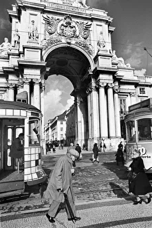 Comercio Gallery: Rua Augusta Arch, Lisbon, Portugal