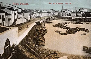 Rua da Calheta, Ponta Delgada, Sao Miguel Island, Azores Rua da Calheta, Ponta Delgada, Sao Miguel Island, Azores