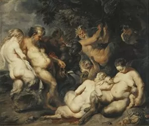 Rubens Gallery: RUBENS, Pieter Paul. Bacchanal