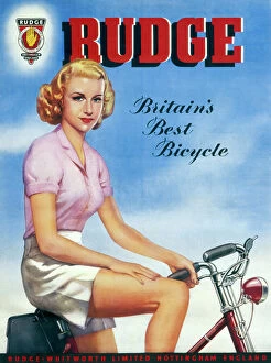 Images Dated 16th January 2009: Rudges Cycles Poster