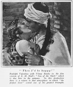 Rudolph Valentino and Vilma Banky in the film Rudolph Valentino and Vilma Banky in the film