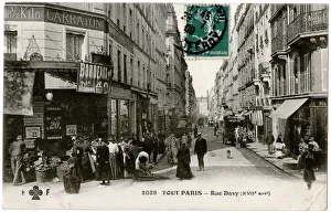 Rue Davy, Avenue de St Ouen, Paris, France Rue Davy, Avenue de St Ouen, Paris, France
