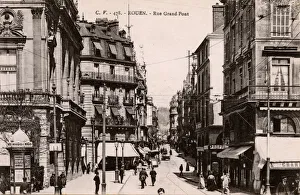 Rue Grand Pont, Rouen, Northern France Rue Grand Pont, Rouen, Northern France