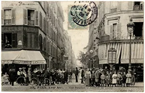 Rue Pouchet, Avenue de Clichy, Paris, France Rue Pouchet, Avenue de Clichy, Paris, France