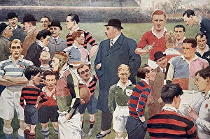Bates Gallery: Rugger Personalities - Rugby 1920