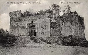 Ruins of Kilwa Kisiwani and Ruins of Songo Mnara Collection: Ruined palace, Kilwa Kisinani Island, East Africa
