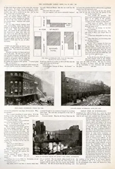 Ruins of the Great Sunderland Fire, 1898 Ruins of the Great Sunderland Fire, 1898