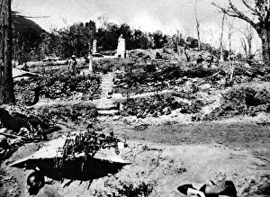 Images Dated 18th October 2004: The Ruins at Kohima, Burma; Second World War, 1944