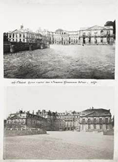 Ruins of the Palace of St Cloud, Franco-Prussian War, 1871 Ruins of the Palace of St Cloud, Franco-Prussian War, 1871