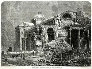 The Ruins of the Principal Church at Paysandu 1865
