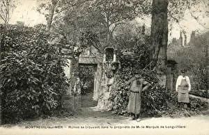 Ruins found in the property of M. Le Marquis de Longvilliers Ruins found in the property of M. Le Marquis de Longvilliers