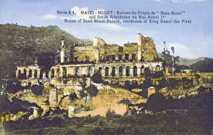 Department Collection: Ruins of the Sans-Souci Palace at Milot, Haiti