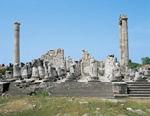 Hellenic Gallery: The ruins of the Temple of Apollo at Didyma. Turkey