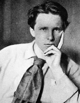 Poet Prints: Rupert Brooke Photographic Print, c.1915