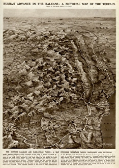 Russian advance in Balkans by G. H. Davis Russian advance in Balkans by G. H. Davis