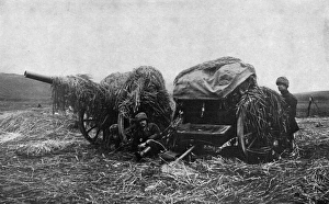 Russia Gallery: Russian gunners at the eastern front, Russia, WW1