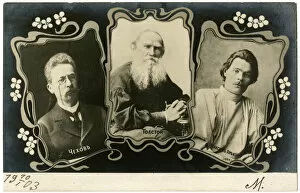 Russian Literary Giants - Chekov, Tolstoy and Gorky