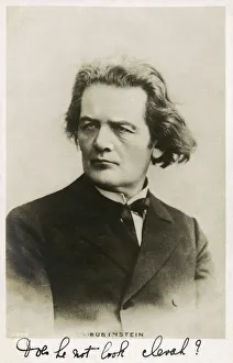 Russian pianist and composer Anton Grigorevic Rubinstein Russian pianist and composer Anton Grigorevic Rubinstein