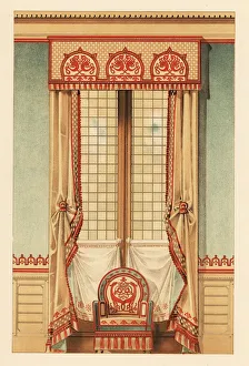 Russian-style wall hanging, circa 1900 Russian-style wall hanging, circa 1900