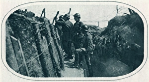 Russian trenches on the French Front 1916 Russian trenches on the French Front 1916