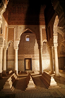 The Saadian Tombs in Marrakech, Morocco The Saadian Tombs in Marrakech, Morocco