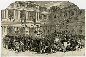 Sacking the Tuileries Palace, Paris, France Sacking the Tuileries Palace, Paris, France