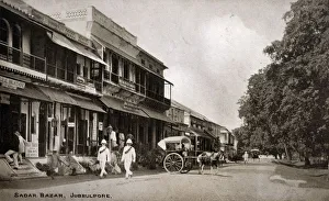 Madhya Gallery: Sadar Bazar, Jabalpur, Madhya Pradesh, India - May, 1922. Date: 1922
