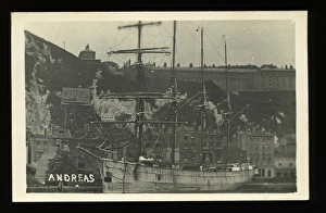 Sailing vessel Andreas at Dover, Kent Sailing vessel Andreas at Dover, Kent