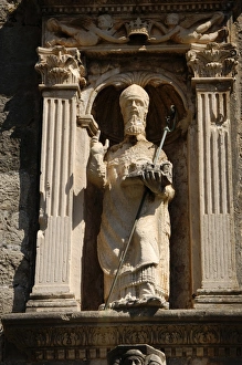 Saint Blaise statue. Dubrovnik. Croatia Saint Blaise statue. Dubrovnik. Croatia