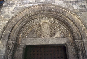 Xith Gallery: Saint Peters Cathedral. South porch. Jaca. Aragon. Spain