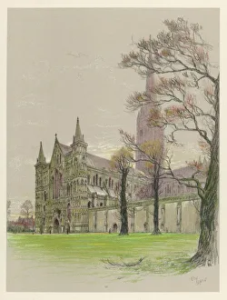 Spire Gallery: Salisbury Cathedral 1924
