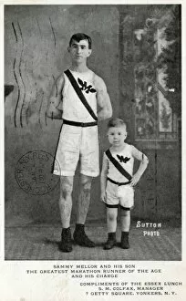 Sammy Mellor and his son, the greatest marathon runnner of t