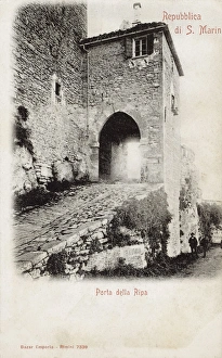 San Marino - Porta della Ripa ('Door of the Bank') San Marino - Porta della Ripa ('Door of the Bank')