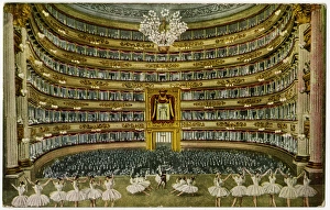 Teatro Gallery: Scala Theatre, Milan, Italy Performance of a Ballet