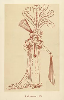 Ridiculed Gallery: A scarecrow, 1793