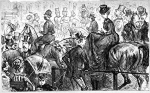 Scene at Albert Gate, Hyde Park, London Scene at Albert Gate, Hyde Park, London