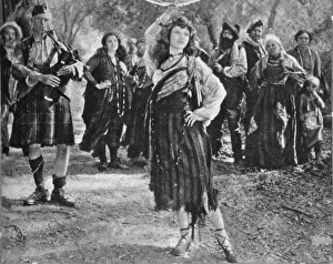 A scene from Beside the Bonnie Brier Bush (1921) A scene from Beside the Bonnie Brier Bush (1921)