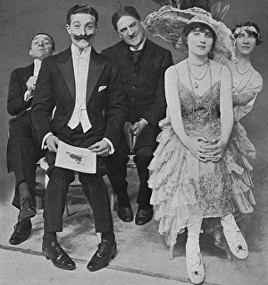 Scene from Bric a Brac at the Palace Theatre, 1915 Scene from Bric a Brac at the Palace Theatre, 1915