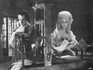 A scene from the French film Le Collier de la Reine, 1930 A scene from the French film Le Collier de la Reine, 1930