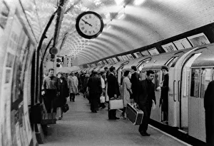 Commuters Gallery: Scene on a London Underground Station