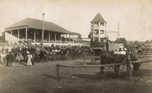 Scene at a major horse racing event, USA Scene at a major horse racing event, USA