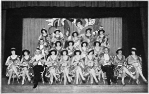 Images Dated 24th November 2014: A scene from the Midnight Follies, London (1926)