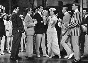 Musicals Gallery: Scene from the musical comedy, Zuleika