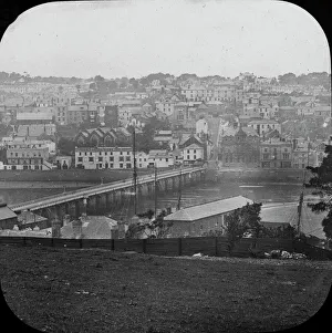 Scenery of Devon - Bideford from Fort Hill Scenery of Devon - Bideford from Fort Hill
