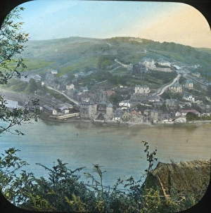 Scenery of Devon - Kingswear from Dartmouth Scenery of Devon - Kingswear from Dartmouth