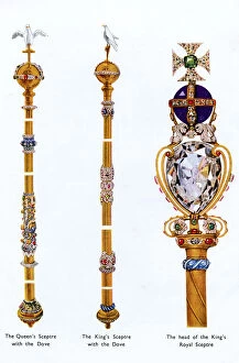 Regalia Gallery: Three Sceptres - The Crown Jewels