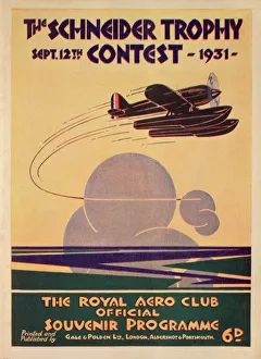 Coupe Gallery: The Schneider Trophy 1931 - Calshot Spit, England