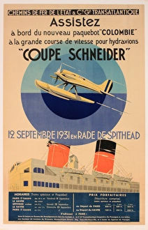 Schneider Trophy, SS Colombie, Spithead, 1931 Schneider Trophy, SS Colombie, Spithead, 1931