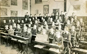 Fairfield Gallery: School Classroom, Thought to be Fairfield, Lancashire