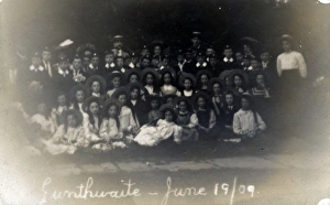 School Photograph, Gunthwaite, Yorkshire School Photograph, Gunthwaite, Yorkshire